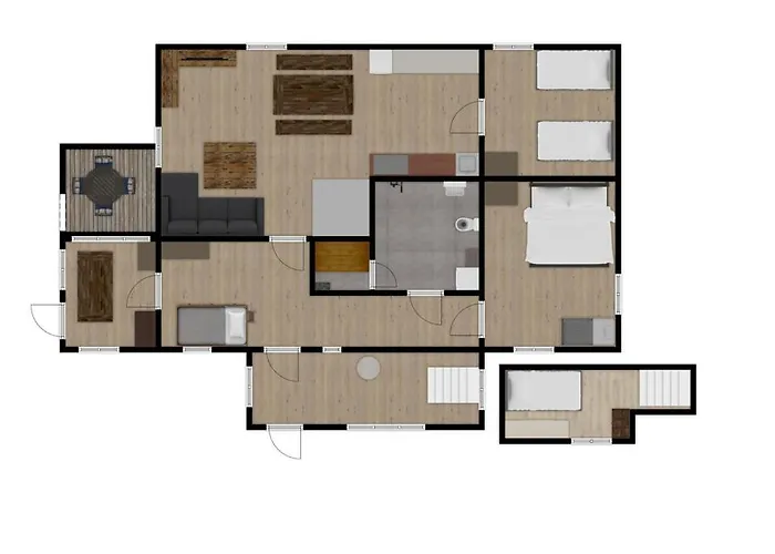 Koivurannan Lomamoekit Pihlaja Prázdninový dům